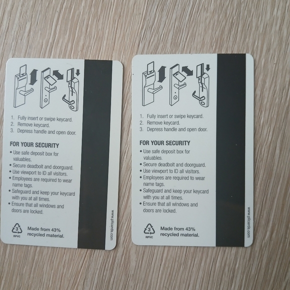 Courtyard by Marriott Hotel Key Card NFL Partnership Greatness on the Road Lot - Picture 8 of 9